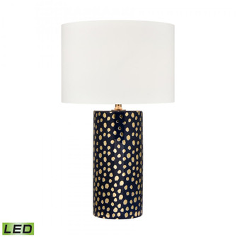 Signe 26'' High 1-Light Table Lamp - Navy - Includes LED Bulb (91|H0019-9512-LED)