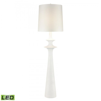 Erica 76'' High 1-Light Floor Lamp - Dry White - Includes LED Bulb (91|H0019-9482-LED)
