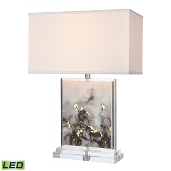 Anton 28'' High 1-Light Table Lamp - Gray - Includes LED Bulb (91|H0019-8066-LED)