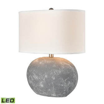 Elin 20'' High 1-Light Table Lamp - Concrete - Includes LED Bulb (91|H0019-8053-LED)