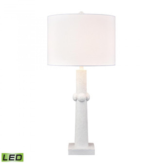 Calvin 32.5'' High 1-Light Table Lamp - Plaster White - Includes LED Bulb (91|H0019-11081-LED)