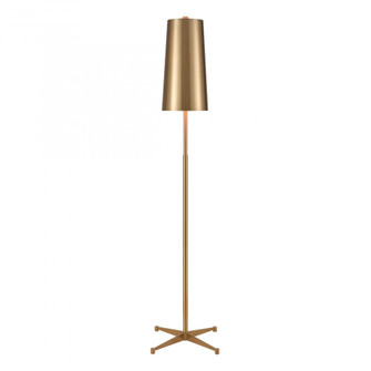 Matthias 65'' High 1-Light Floor Lamp - Aged Brass (91|H0019-11066)