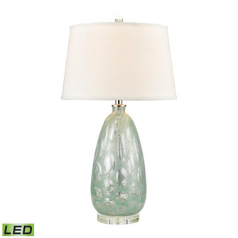 Bayside Blues 29'' High 1-Light Table Lamp - Mint - Includes LED Bulb (91|D4708-LED)