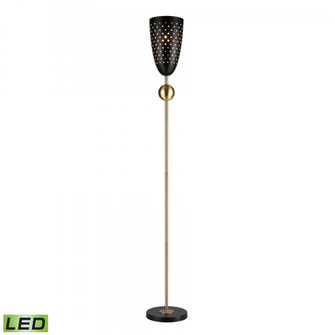 Amulet 69.5'' High 1-Light Floor Lamp - Black - Includes LED Bulb (91|D4691-LED)