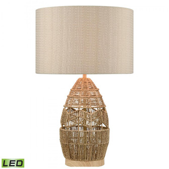 Husk 25'' High 1-Light Table Lamp - Natural - Includes LED Bulb (91|D4553-LED)