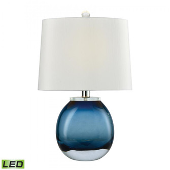 Playa Linda 19'' High 1-Light Table Lamp - Blue - Includes LED Bulb (91|D3854BL-LED)