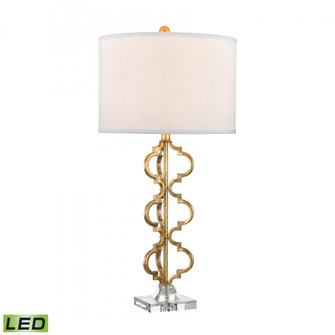 Castile 32'' High 1-Light Table Lamp - Gold Leaf - Includes LED Bulb (91|D2931-LED)