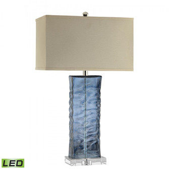 Arendell 30'' High 1-Light Table Lamp - Blue - Includes LED Bulb (91|99763-LED)