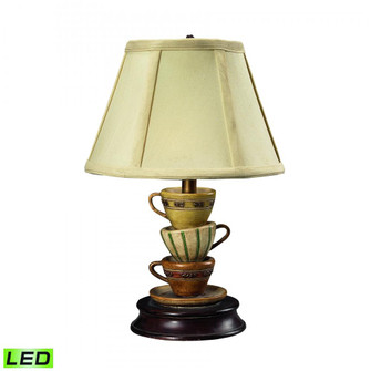 Accent Lamp 12.8'' High 1-Light Table Lamp - Multicolor - Includes LED Bulb (91|93-10013-LED)