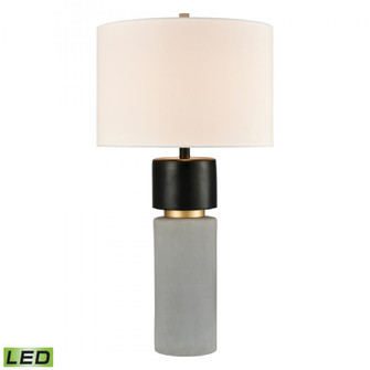 Notre Monde 32'' High 1-Light Table Lamp - Polished Concrete - Includes LED Bulb (91|77154-LED)