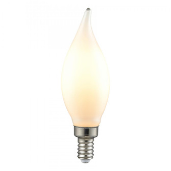 LED Candelabra Bulb - Shape C11, Base E12, 2700K - Frosted (91|1122)