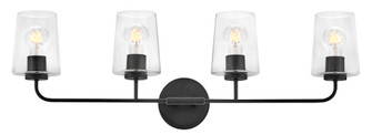 Large Four Light Vanity (1118101|853454BK-CL)