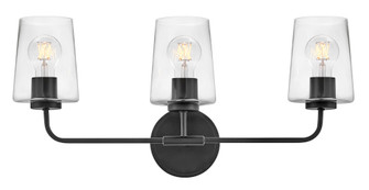 Medium Three Light Vanity (1118101|853453BK-CL)