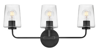 Medium Three Light Vanity (1118101|853453BK-CL)