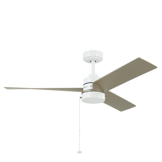 52 Inch Spyn Lite Fan in White with Silver Blades (10687|300375WH)