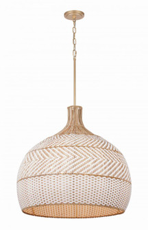 Zanzibar 26'' Soft Gold Pendant (205|ZAN-9006-SG)