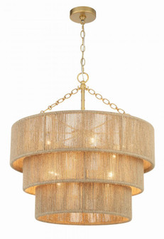 Shyla 24'' Soft Gold Chandelier (205|SHY-10907-SG)