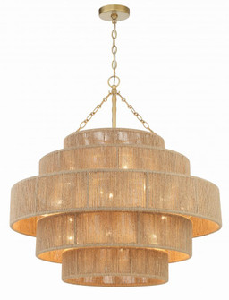 Shyla 32'' Soft Gold Chandelier (205|SHY-10909-SG)