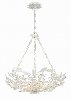 Marselle 24'' Matte White Chandelier (205|MSL-306-MT)