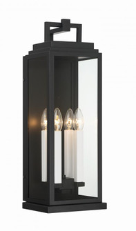 Aspen 4 Light Matte Black Outdoor Sconce (205|ASP-8914-MK)