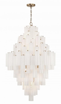 Addis 31.5'' Aged Brass Chandelier (205|ADD-319-AG-WH)