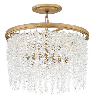 Medium Convertible Semi-Flush Mount (88|FR41493BNG)
