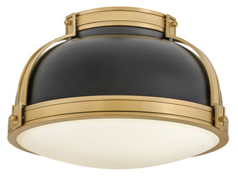 Medium Flush Mount (87|46351BK-LCB)