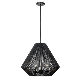 3 Light Pendant - Outdoor (36|6937-O3P NB-MBW)