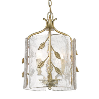 Golden Lighting Calla 3-light Pendant in White Gold (36|3160-3P WG-HWG)