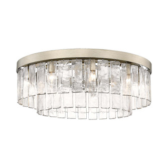 Golden Lighting Ciara 9-light Semi-Flush Mount in White Gold (36|1768-9SF WG-HWG)