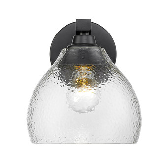 Golden Lighting Ariella 1-light Wall Sconce in Matte Black (36|1094-1W BLK-HCG)