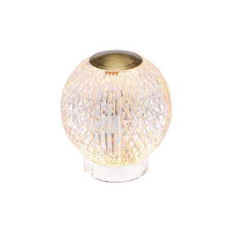 Marni 3-in Natural Brass LED Table Lamp (7713|TL321903NB)