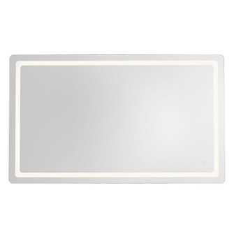 Seneca 32-in Sandblasted Merc Edge LED Vanity Mirror (461|VM30360-5CCT)