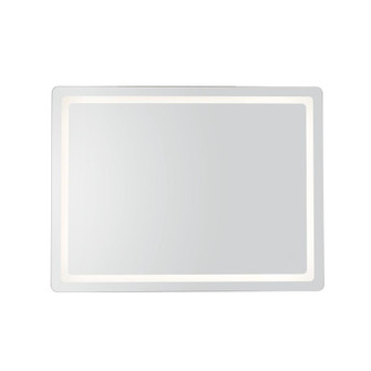 Seneca 48-in Sandblasted Merc Edge LED Vanity Mirror (461|VM30348-5CCT)
