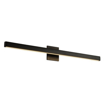 Vera 38-in Black Damp-Rated Dimmable LED Vanity Light (461|VL20338-BK)