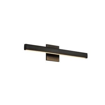 Vera 23-in Black Damp-Rated Dimmable LED Vanity Light (461|VL20323-BK)