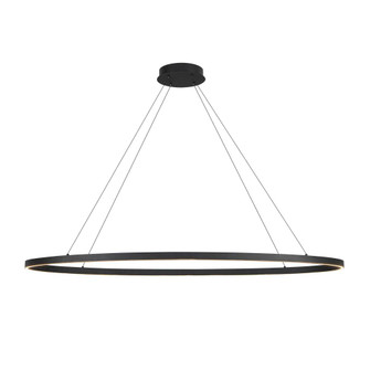 Ovale 53-in Black LED Linear Pendant (461|LP79153-BK)