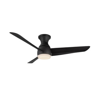 Thalia 54-in Matte Black Damp-Rated Dimmable LED Hugger Fan (461|HF91954-MB)