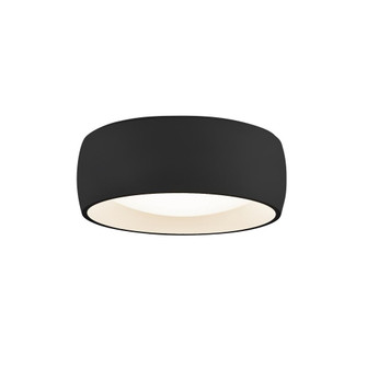 Savile 4-in Black LED Flush Mount (461|FM82104-BK)