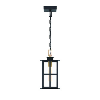 Greyson 16'' LED Pendant In Brass and Black (4304|47388-017)