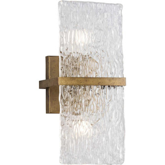 Chevall Collection Two-Light Gold Ombre Modern Organic Wall Sconce (149|P710125-204)