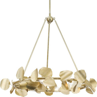 Laurel Collection Six-Light Gilded Silver Transitional Chandelier (149|P400359-176)