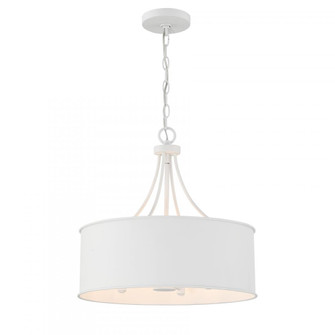 4-Light Pendant in Bisque White (8483|M7040BQW)