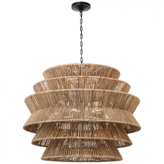 Antigua XL Drum Chandelier (279|CHC 5017BZ/NAB)