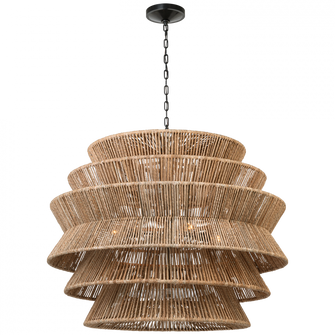 Antigua XL Drum Chandelier (279|CHC 5017BZ/NAB)