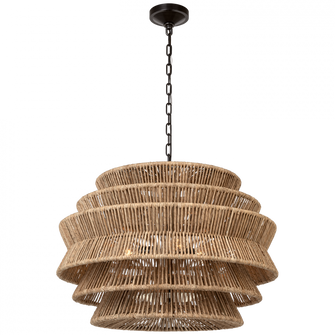 Antigua Medium Drum Chandelier (279|CHC 5016BZ/NAB)