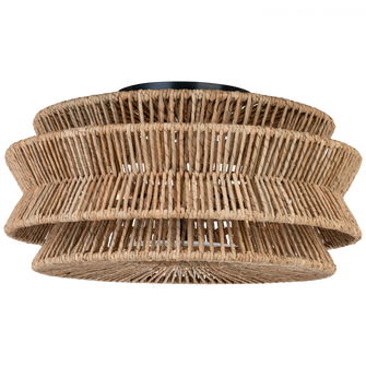 Antigua XL Drum Semi-Flush Mount (279|CHC 4016BZ/NAB)