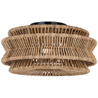 Antigua Large Drum Semi-Flush Mount (279|CHC 4015BZ/NAB)