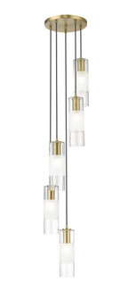 5 Light Chandelier (276|824P-5R-MGLD)