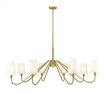 8 Light Chandelier (276|7509-8-60MGLD)
